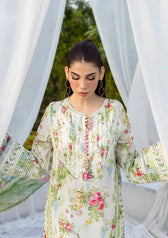 Elaf Prints Chiffon Dupatta Collection/ECD-6A BLOSSOMEA