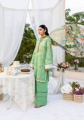 Elaf Prints Chiffon Dupatta Collection/ECD-6B PASTELLE