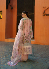 Elaf Signature Lawn 25/ETS-01B/Pink Petal