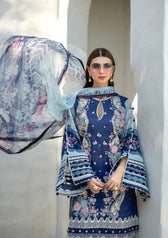Elaf Signature Lawn 25/ETS-6A/London Blues