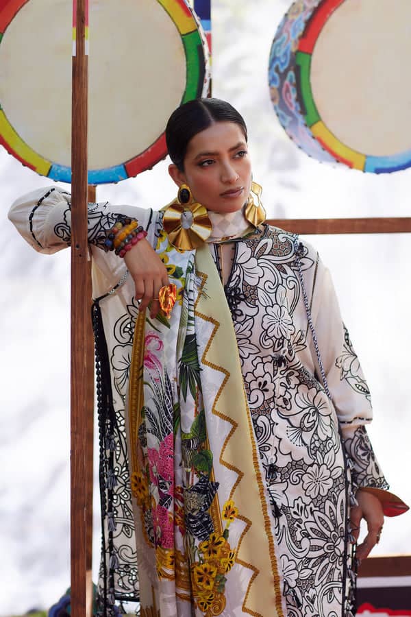 Elan Kashmee Luxury Lawn 26/ZEVARÉ (EL26-07 B)