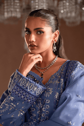 Emaan Adeel Selene Korean Raw Silk/Lunelle