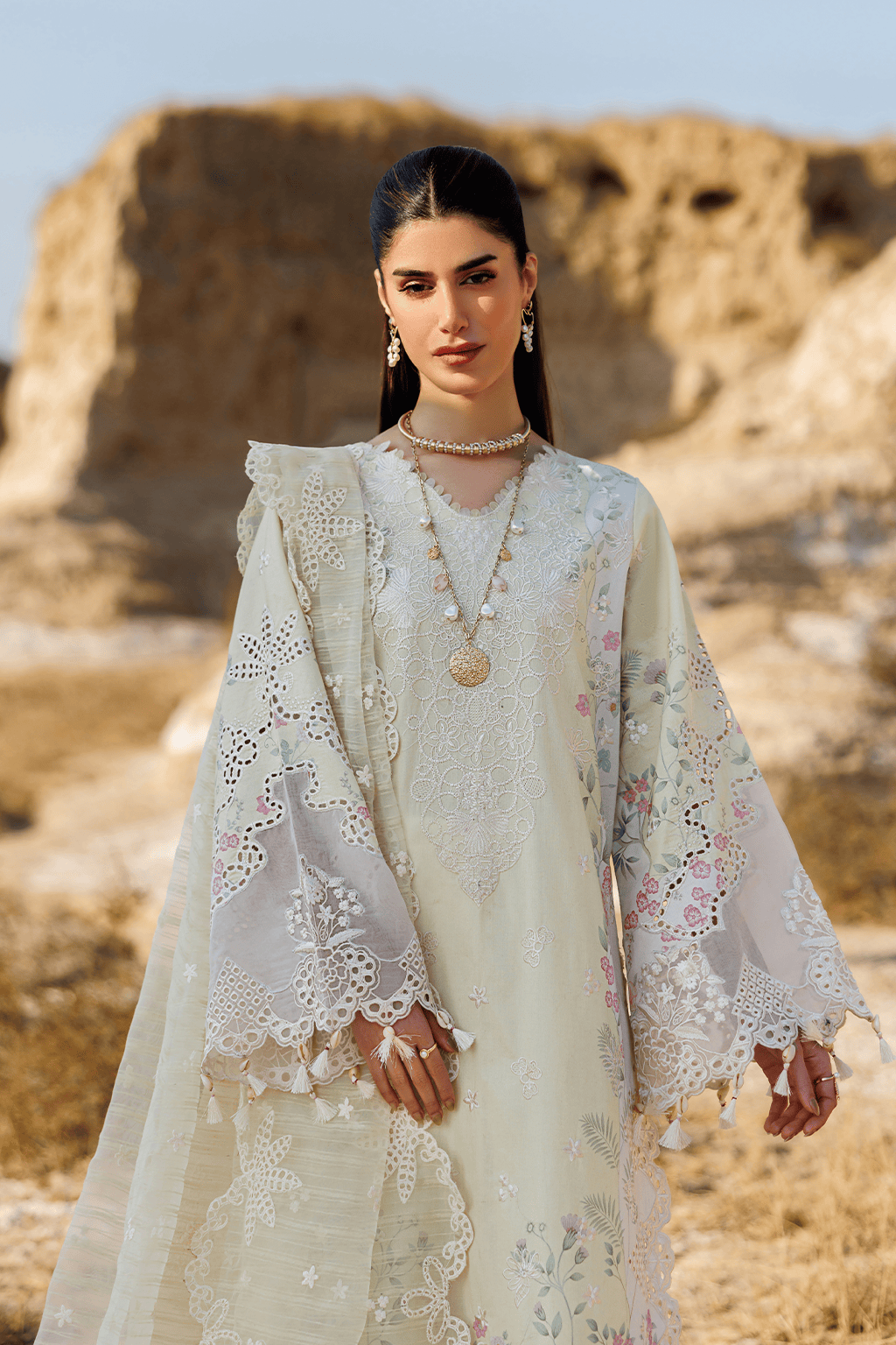 Emaan Adeel Sunlit Groove/Formal Lawn/Blossom Beat