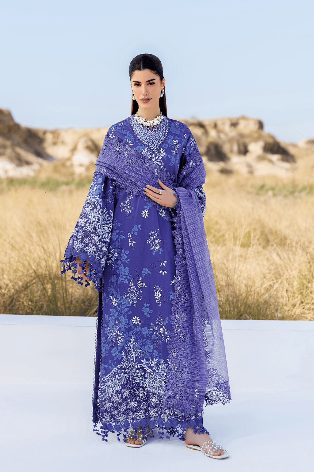 Emaan Adeel Sunlit Groove/Formal Lawn/Petal Pulse