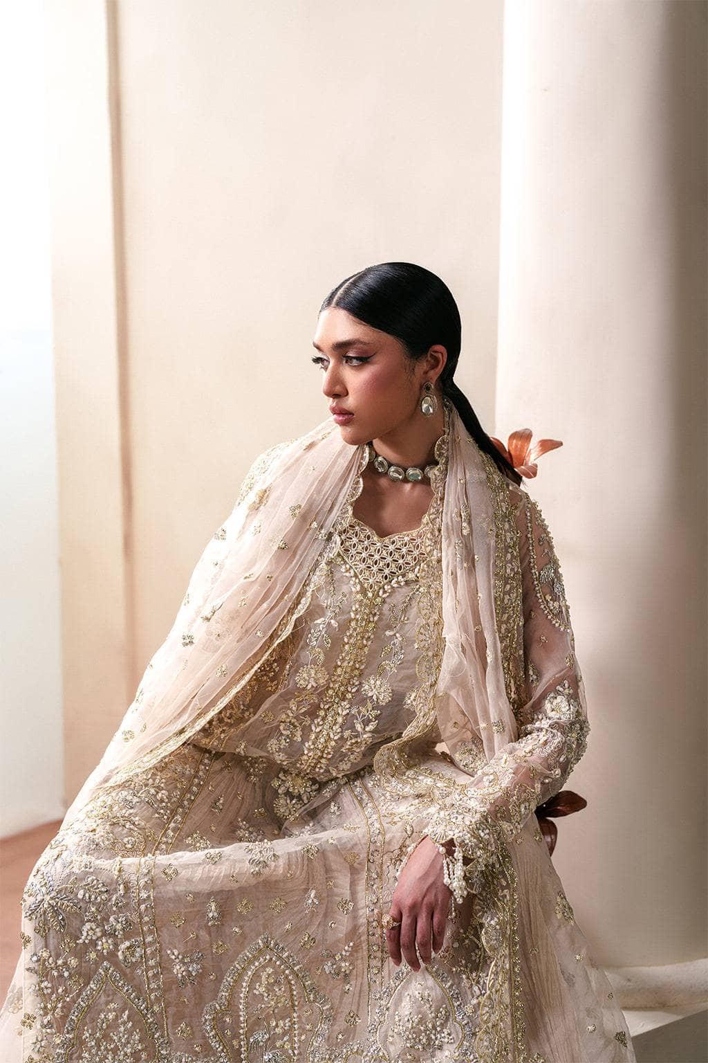 Emaan Adeel Starlit Jewels/Wedding Exclusive/Howlite