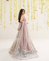 Faiza Saqlain Chiffon Pakistani Suit Faiza Saqlain Rua Wedding Formals/Multi Color/Suzan