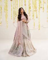 Faiza Saqlain Chiffon Pakistani Suit Faiza Saqlain Rua Wedding Formals/Multi Color/Suzan