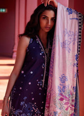 Farah Talib Aziz Lawn Pakistani Suits Farah Talib Aziz Suay/Izia Blue