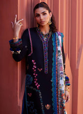 Farah Talib Aziz Lawn Pakistani Suits Restocked/Farah Talib Aziz Suay/Ilaria Black