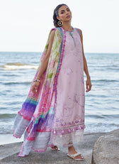 Farah Talib Aziz Lawn Pakistani Suits Restocked/Farah Talib Aziz Suay/IZUMI PINK
