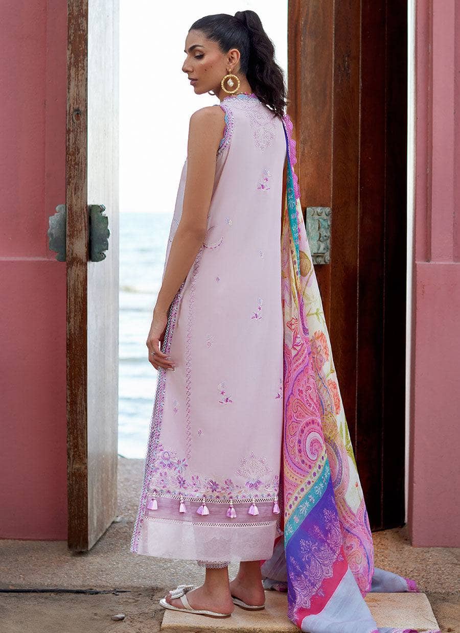 Farah Talib Aziz Lawn Pakistani Suits Restocked/Farah Talib Aziz Suay/IZUMI PINK
