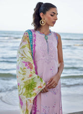 Farah Talib Aziz Lawn Pakistani Suits Restocked/Farah Talib Aziz Suay/IZUMI PINK