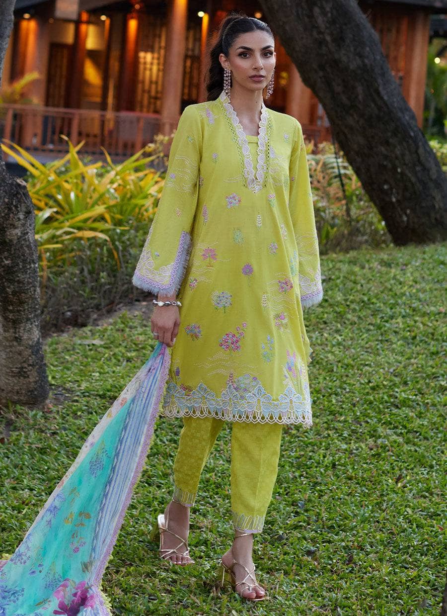 Farah Talib Aziz Lawn Pakistani Suits Restocked/Farah Talib Aziz Suay/KELAYA KIWI