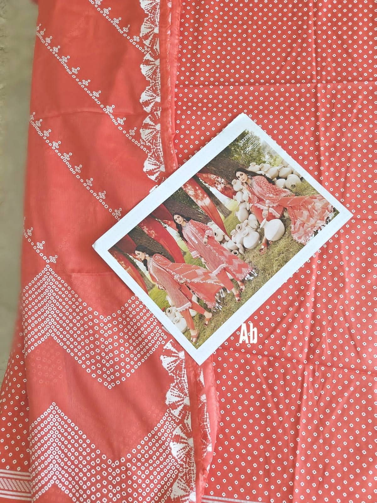 Gul Ahmed Chunari Lawn 23/CL32255A