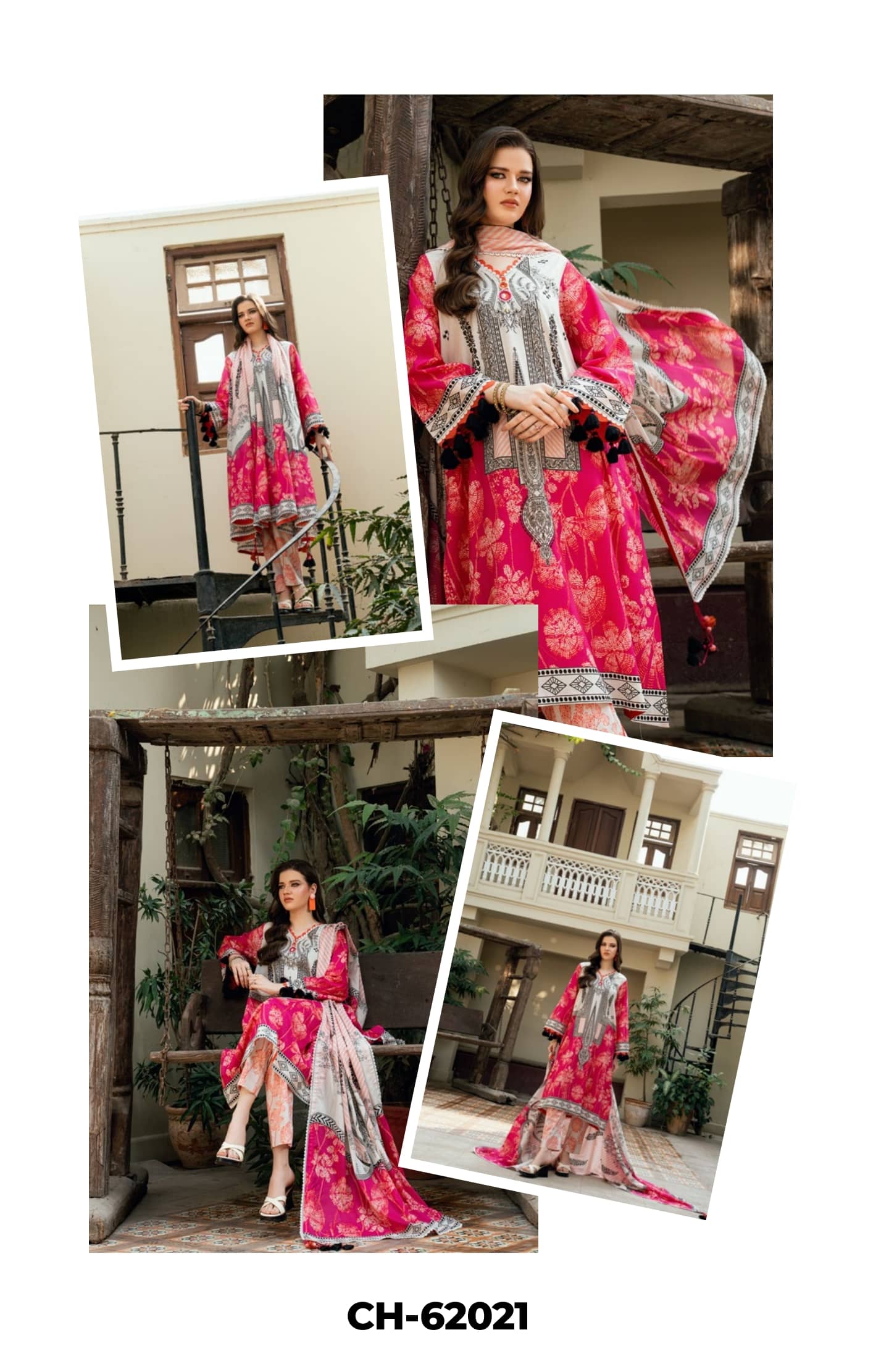 Gul Ahmed Desert Rose Lawn 26/CH62021