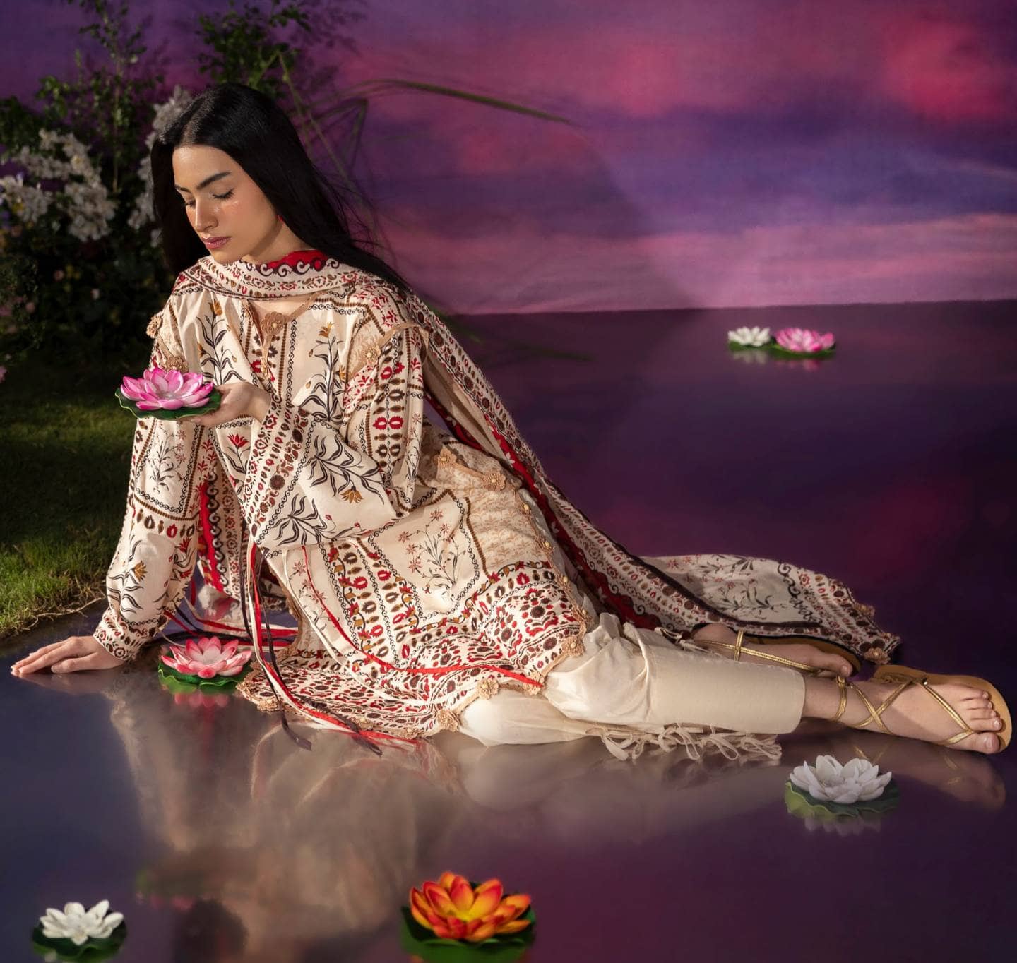 Gul Ahmed Golden Hour/Autumn/CBN62038