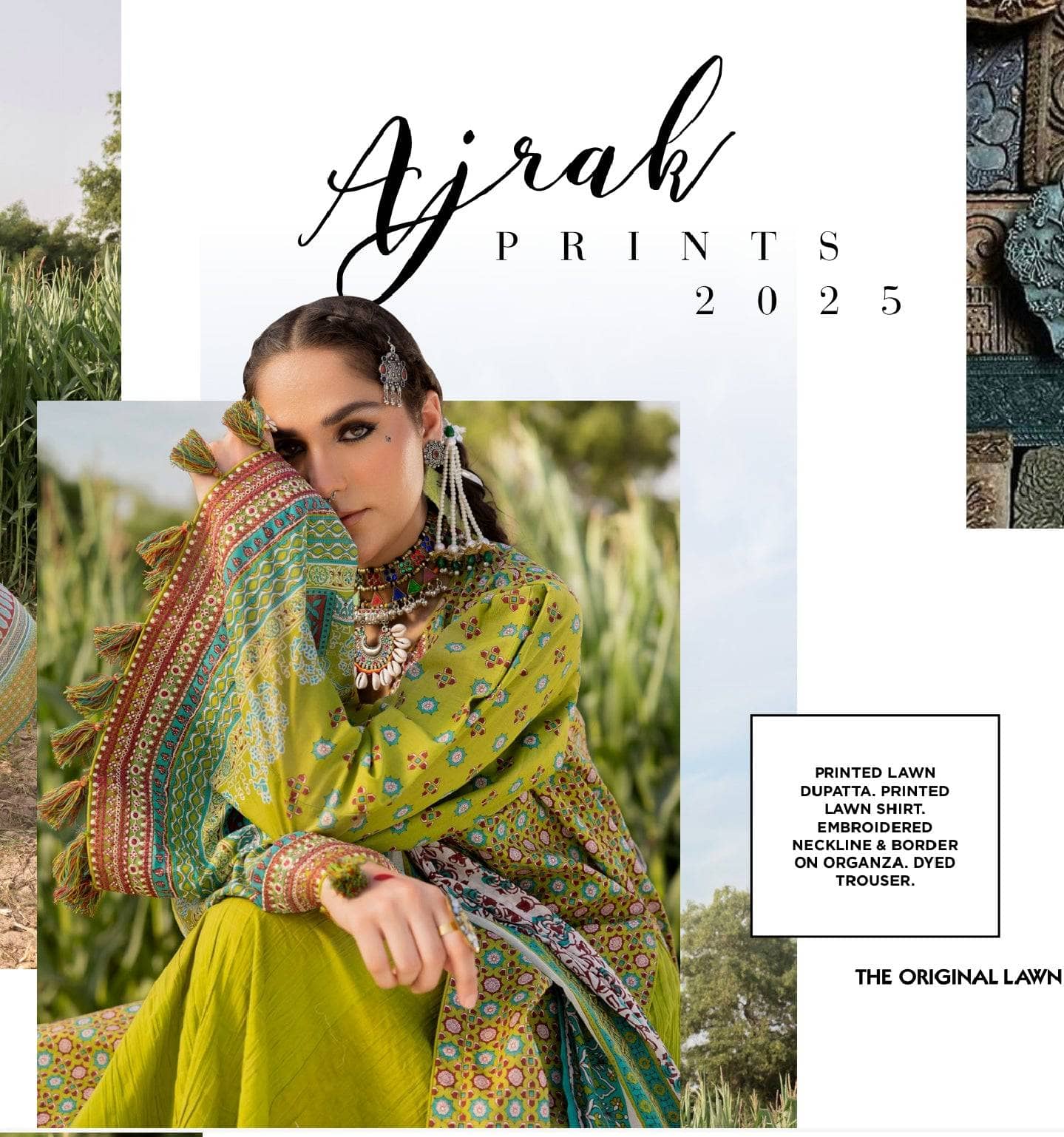 Gul Ahmed Ajrak Collection 25/CL52639