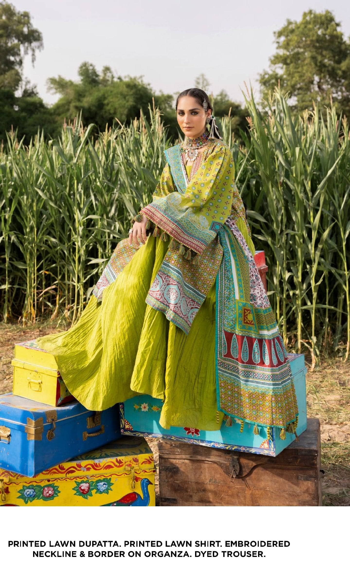 Gul Ahmed Ajrak Collection 25/CL52639