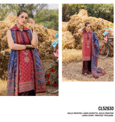 Restocked/Gul Ahmed Ajrak Collection 25/CL52630
