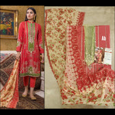 Open Pic/Sale‼️Gul Ahmed Luxury/BCT 45/Embroidered Chantelle Lace Dupatta