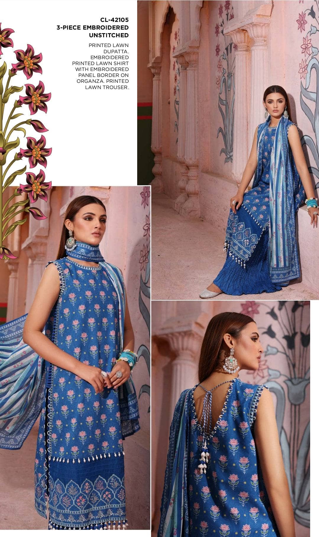 Gul Ahmed Summer Story Vol 2/CL 42105