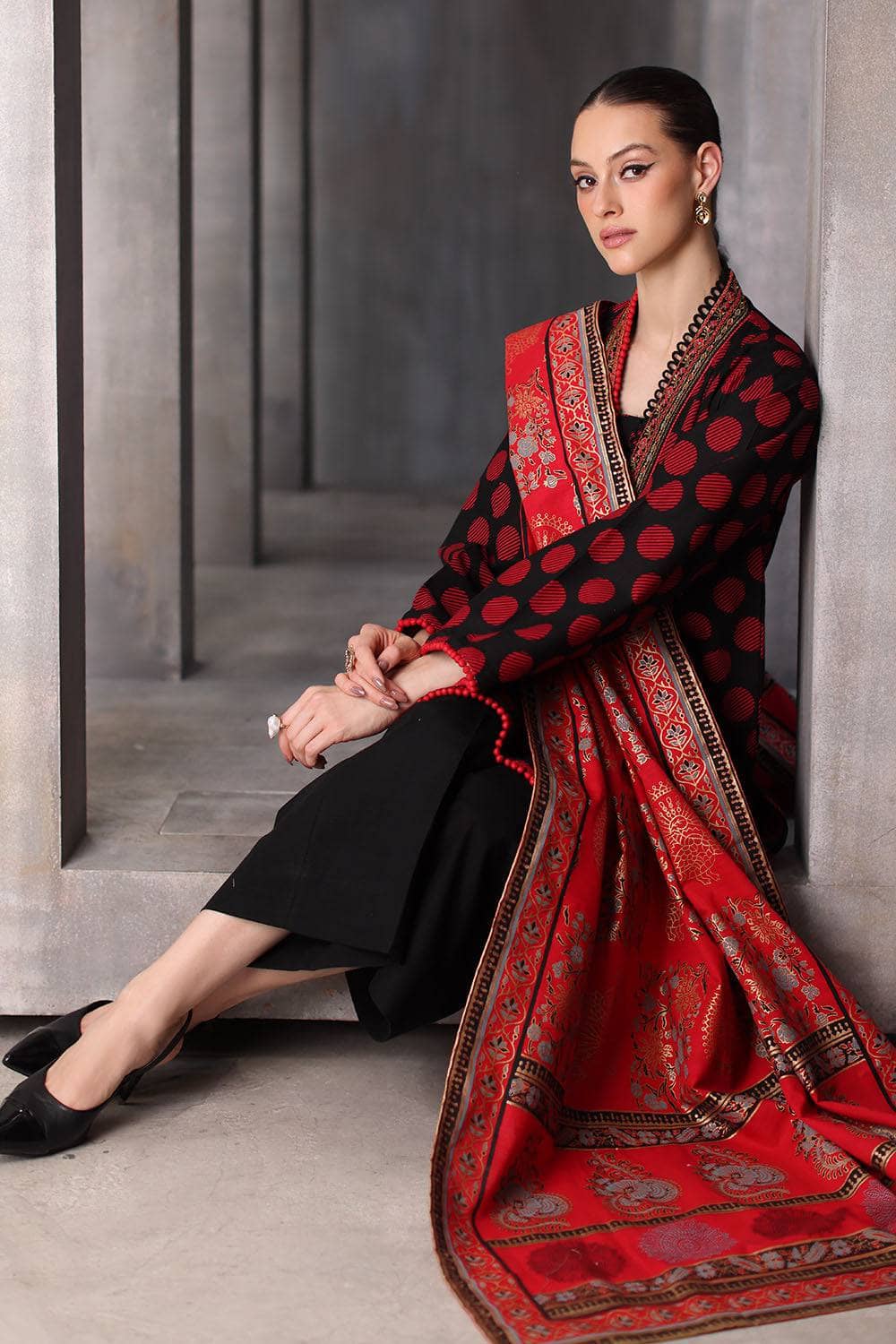 Gul Ahmed Arctic Aura/Khaddar/K 52051