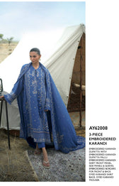 Gul Ahmed  Charm Of Winter/Karandi/AY 62008