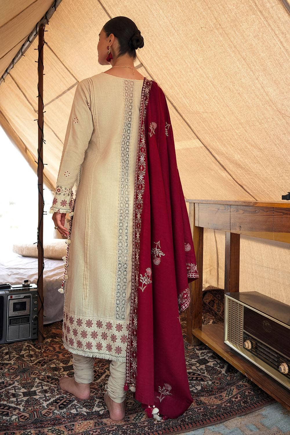 Gul Ahmed  Charm Of Winter/Khaddar/K 52060