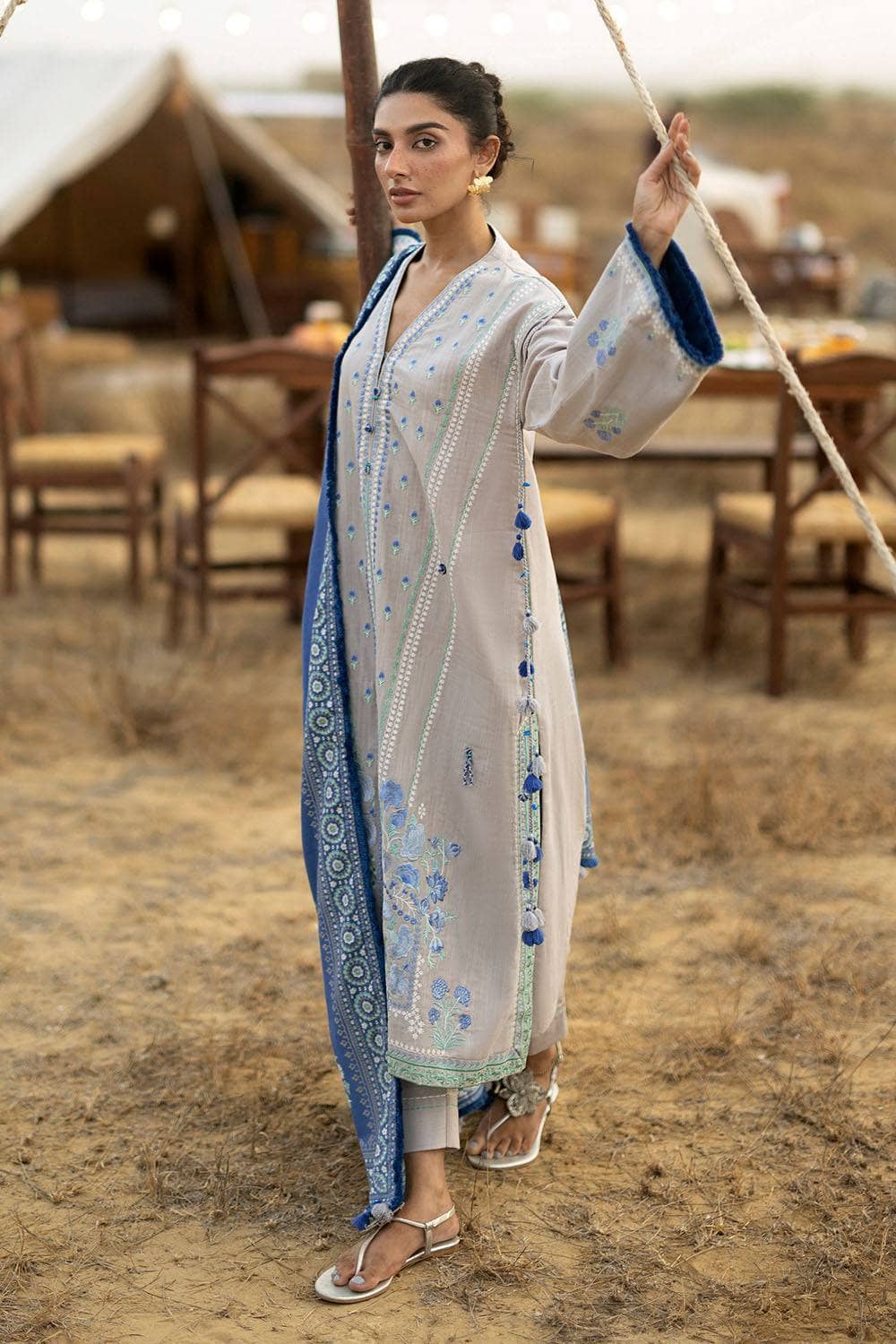 Gul Ahmed  Charm Of Winter/Khaddar/K 62010
