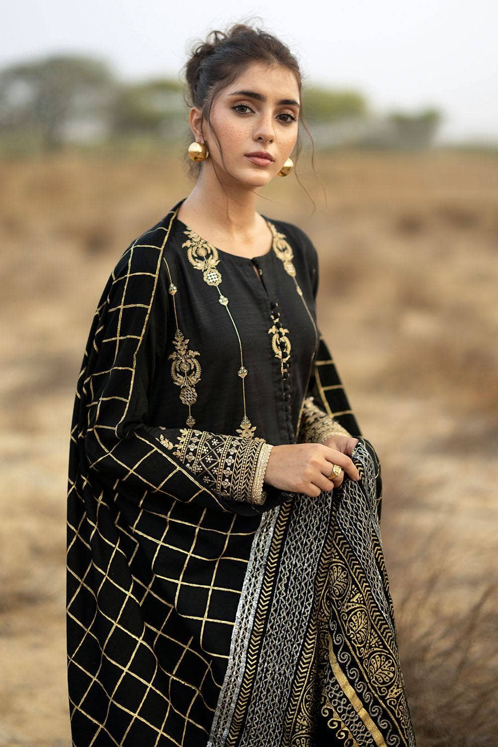 Gul Ahmed  Charm Of Winter/Pashmina-Khaddar/AP 62031