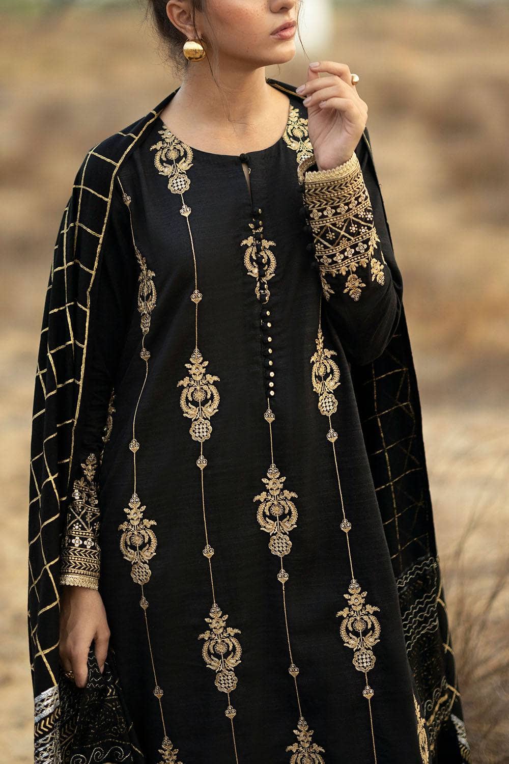 Gul Ahmed  Charm Of Winter/Pashmina-Khaddar/AP 62031