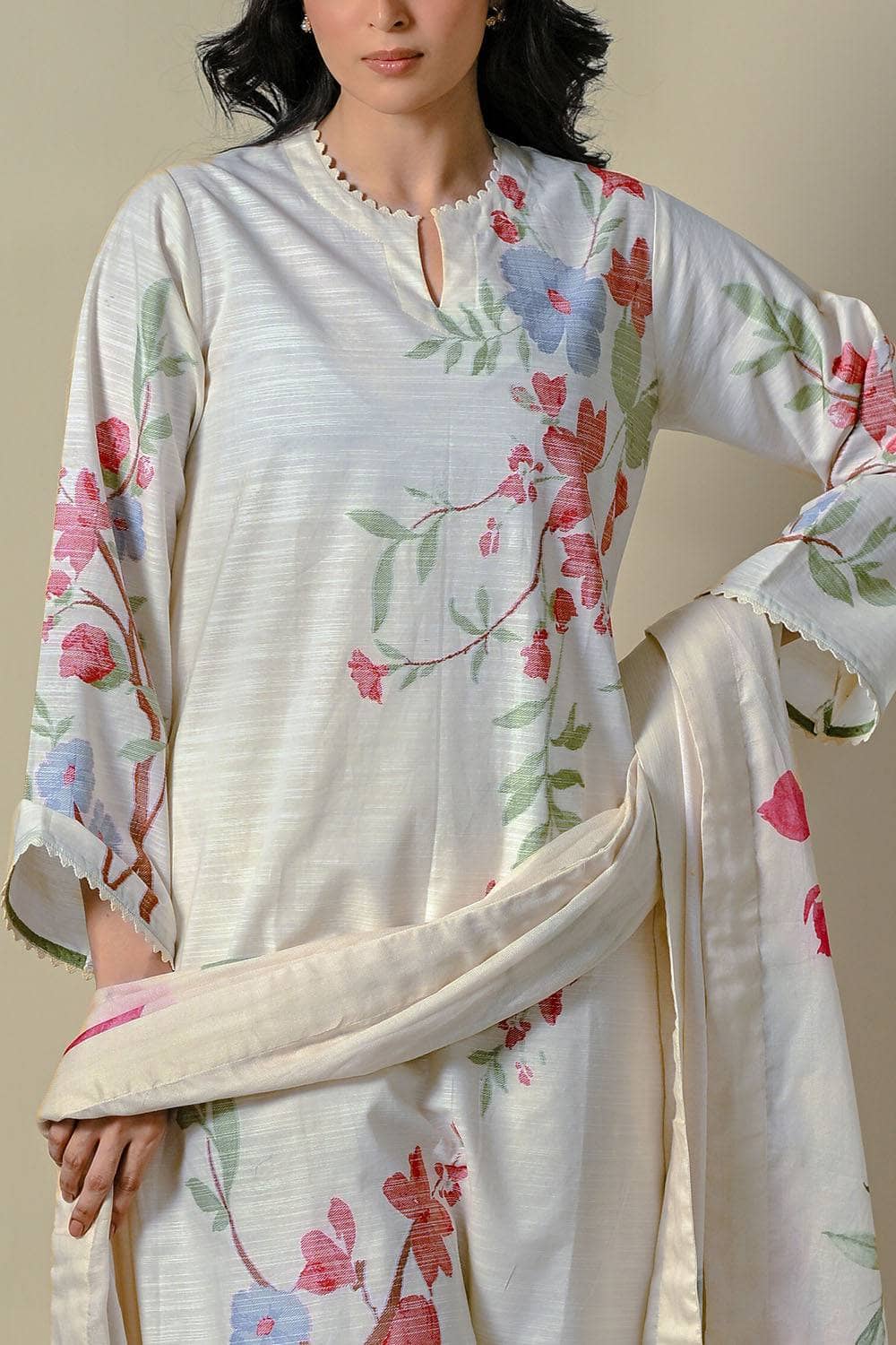 Gul Ahmed  Naqsh Winter/CD-62030/Corduroy Suit
