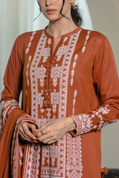 Gul Ahmed  Naqsh Winter/MJ -62018/Karandi Velvet Jacquar