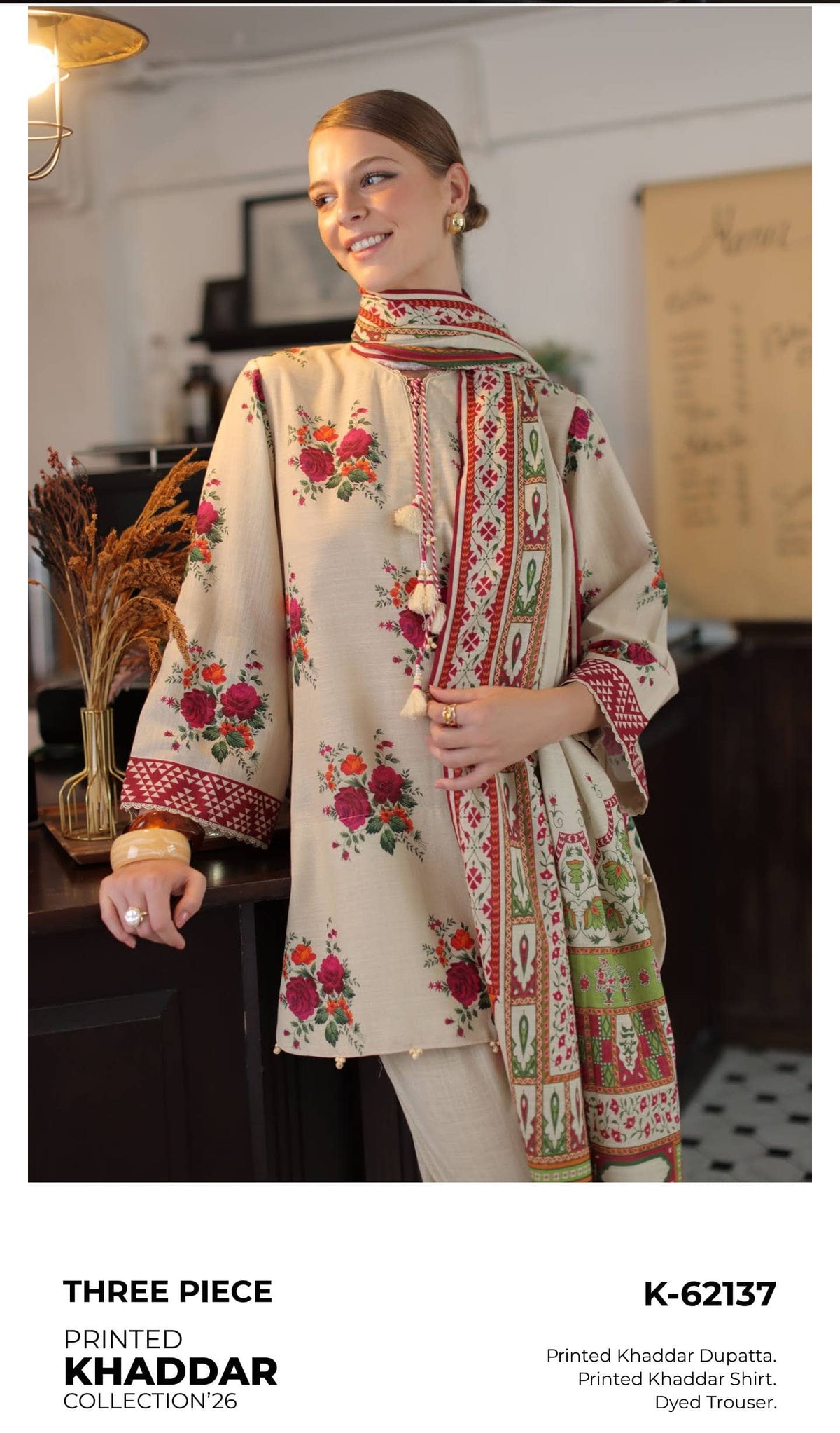 Gul Ahmed Winter Diaries/K 62137