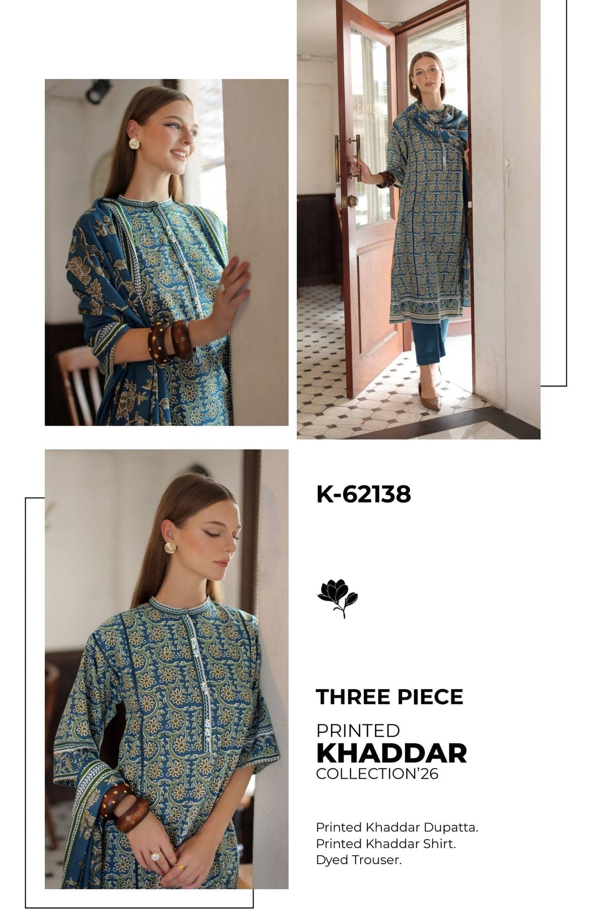 Gul Ahmed Winter Diaries/K 62138