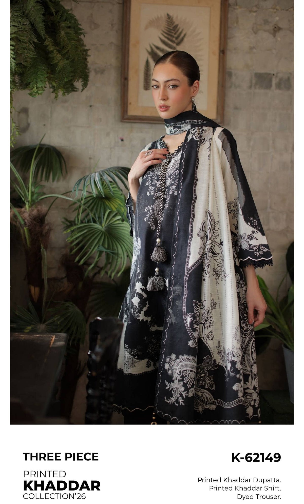Gul Ahmed Winter Diaries/K 62149