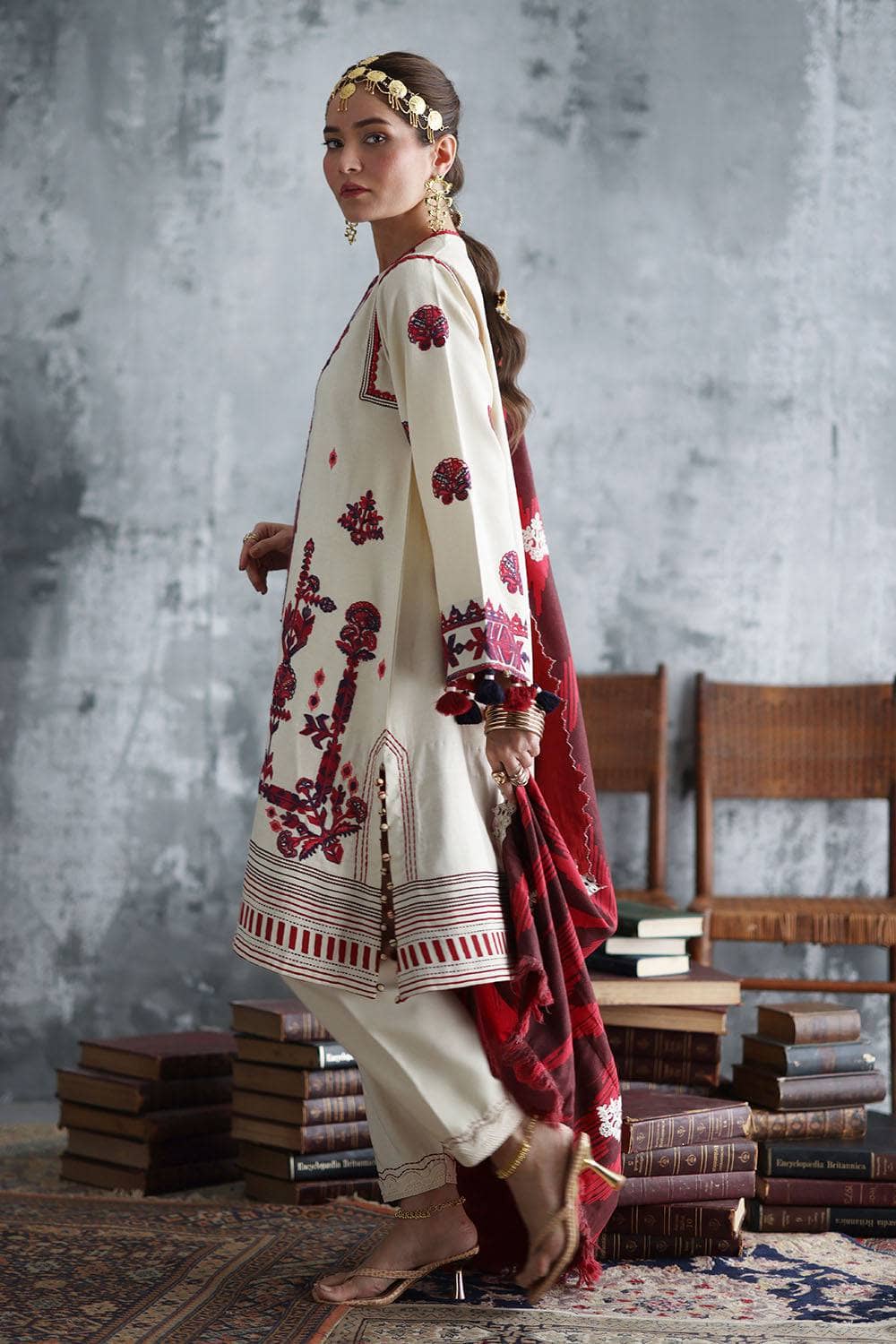 Gul Ahmed Winter Story/Karandi/AY 620