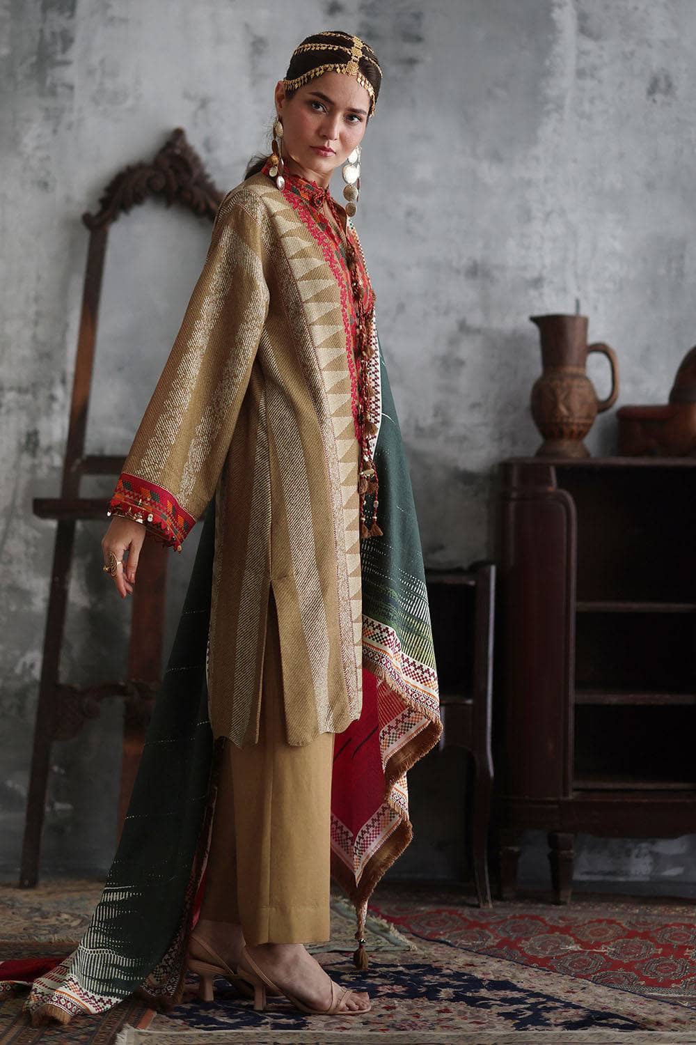 Gul Ahmed Winter Story/Karandi/AY 62015