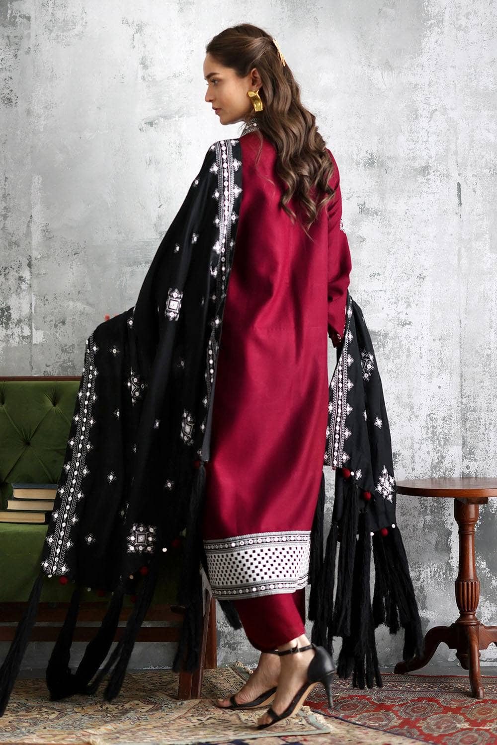 Gul Ahmed Winter Story/Pashmina/AP 62033