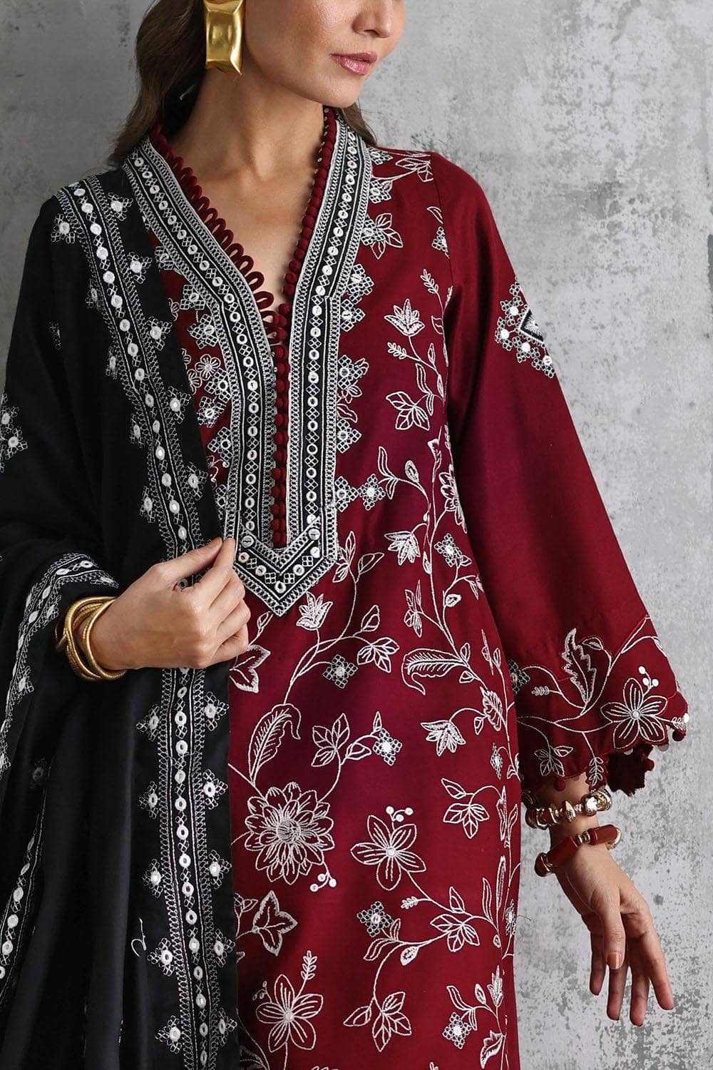 Gul Ahmed Winter Story/Pashmina/AP 62033