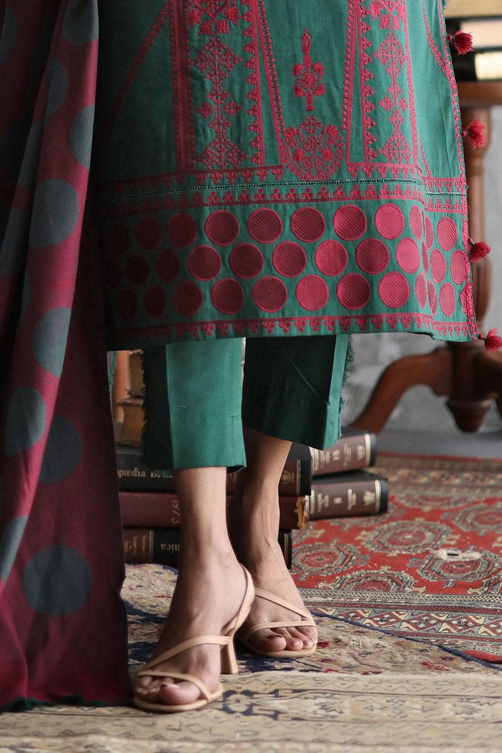 Gul Ahmed Winter Story/Pashmina+Khaddar- Jacquard/AP 62036