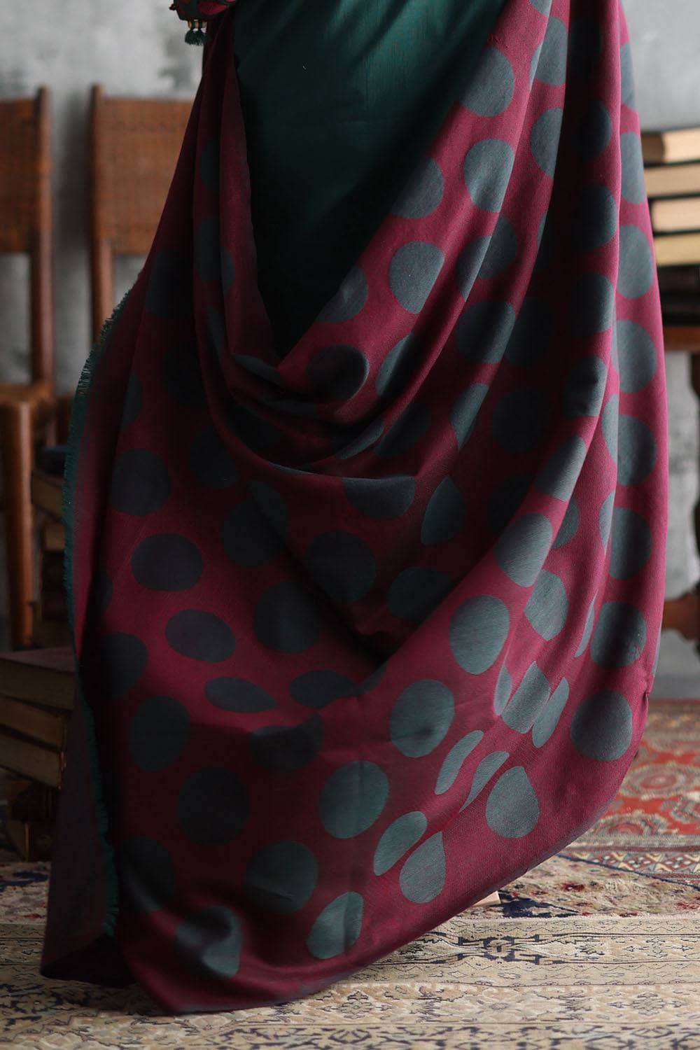Gul Ahmed Winter Story/Pashmina+Khaddar- Jacquard/AP 62036
