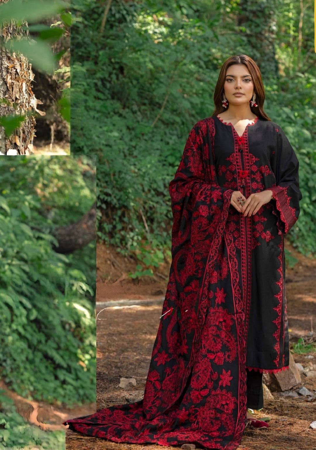 Restocked/Gul Ahmed Winter 24 Vol 2/Pashmina/AP42013