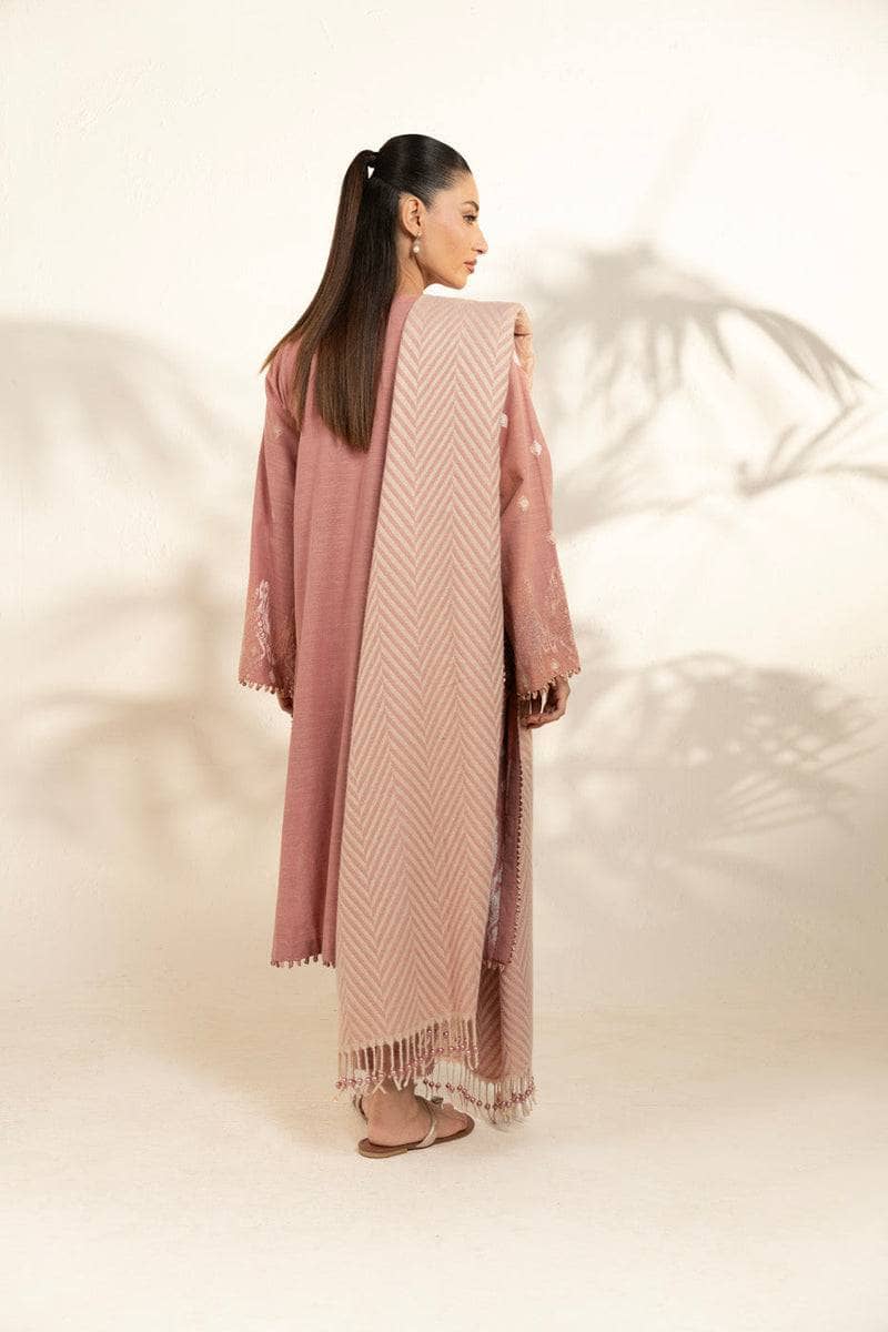 Al Karam Winter 25/RTS | SHIRT, Trouser & Shawl
