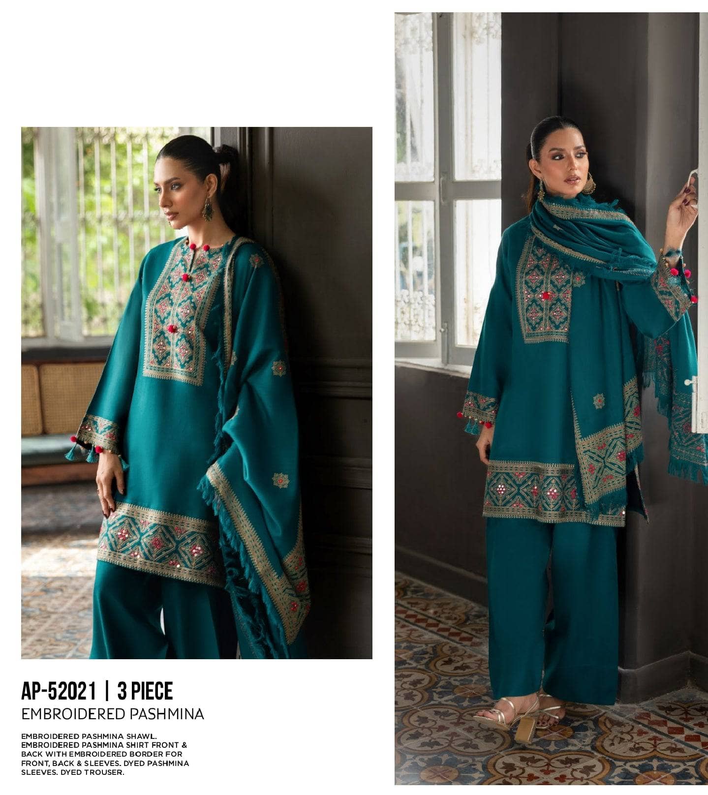 Gul Ahmed Heer Winter Luxury/AP 52021/Pashmina