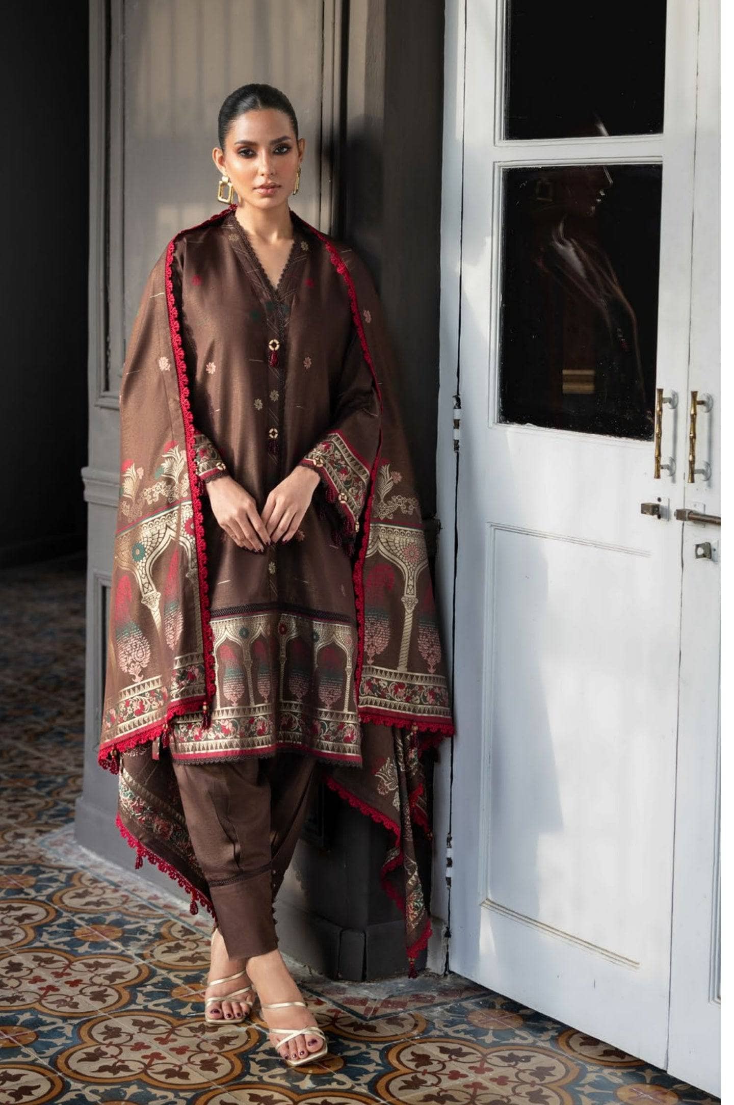 Gul Ahmed Heer Winter Luxury/MJ 52036/Jacquard