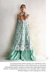 Gul Ahmed Luxe Summer/Azure Jade/BM62069