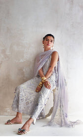 Gul Ahmed Luxe Summer/Bluebell Grace/BM62062