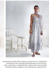 Gul Ahmed Luxe Summer/Bluebell Grace/BM62062