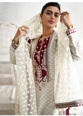 Gul Ahmed Luxe Summer/Choclate Cosmos/SP62014